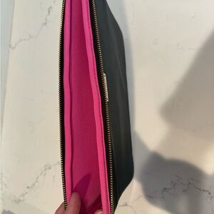 Kate Spade Black and Pink Laptop Case. Never used